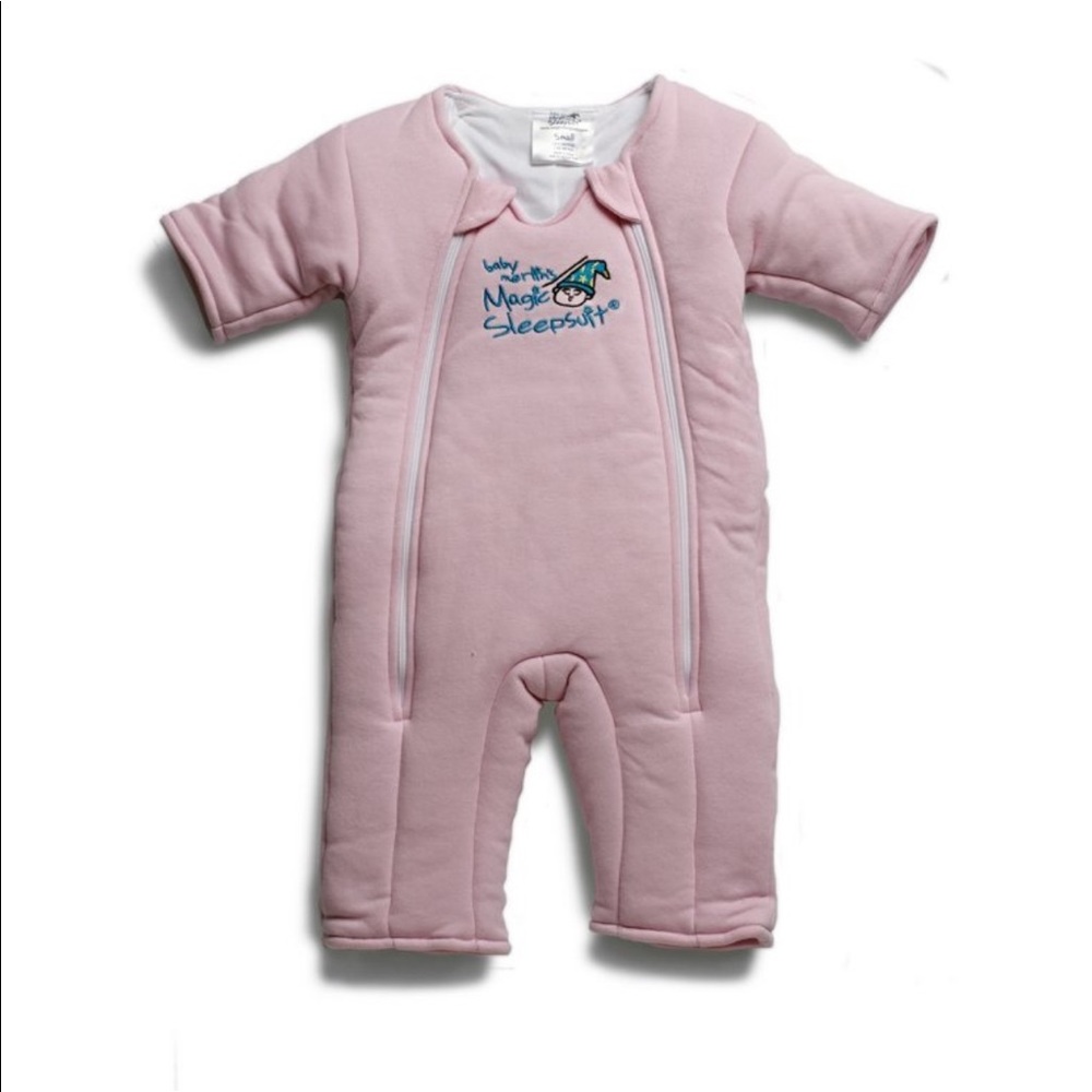 Pink Baby Merlin Magic Sleep Suit (3-6 months)